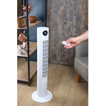 Zilan Zln1023 Air Cooler Kule Tipi Fan Uzaktan Kumandalı, Dokunmatik