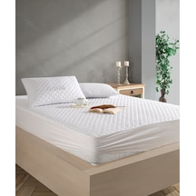 Kapitone Fitted Full Kenar Su Sıvı Geçirmez Yatak Koruyucu Alez I Çarşaf I Tek & Çift Kişilik