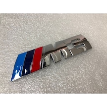 Bmw Bagaj Için M-3 Logo 11x2.5 Krom