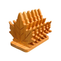 Suntek 6 Parça Güz Yaprakları Bardak Restoran Buzdolabı Yemek Kare Taban S Diğer