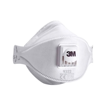 3M 9322+ Ventilli Toz Maskesi FFP2 Aura Solunum Koruma Partikül T
