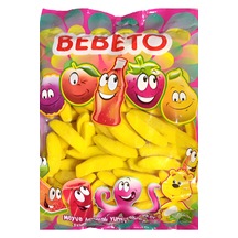 Bebeto Muz Aromalı Yumuşak Şeker 1 KG