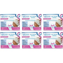 Med-Cover Hasta Saç Bakım/Temizleme/Yıkama Bonesi x 6