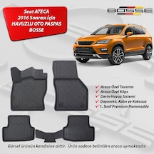 Seat Ateca Paspas Araca Özel 2016 Sonrası BOSSE 3D Havuzlu Oto Paspas