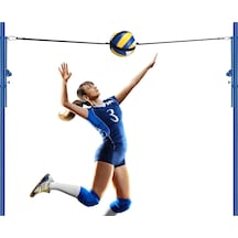 X 64cm Voleybol Seti Çok Renkli