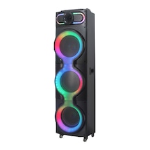 Gd-3126 Dijital Led Göstergeli Mikrofonlu Rgb Tws Üçlü 10 İnç Stereo Bass Kablosuz Karaoke Hoparlör Gd-3126 Dijital Led Göstergeli Mikrofonlu Rgb Tws Üçlü 10 İnç Stereo Bass Kablosuz Karaoke Hoparlör