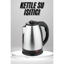 Su Isıtıcı 220 240 V Paslanmaz Çelik Kettle Uzun Ömürlü 2000 Watt
