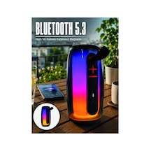 Kablosuz Bluetooth Hoparlör Rgb Ambiyans Işıklı Usb Ve Tf Kart Destekli Renk