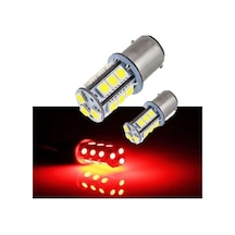 Carub Çakar Ledli Stop Ampulü Fren Lambası 18 Led Kırmızı Tek Duy,sus0003