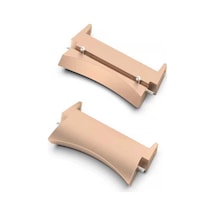 Galaxy   Uyumlu  Watch 4 Classic 42mm 20mm Metal Kordon Dönüştürücü Clo- Rose Gold
