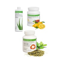 Herbalife Set Aloe Suyu Limon Aromalı 50gr Çay Thermo Complete