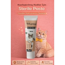 Vitpaw Kısırlaştırılmış Kediler İçin Vitamin & Mineralli Malt Macunu Sterile Paste 100 G