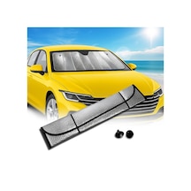 Mey İthalat Araç Ön Cam Güneş Koruma Isı Önleyici Katlanabilir Model Fiat Egea Honda Civic Ford Focus Dacia Duster