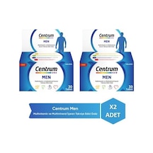 Centrum Men Multivitamin 30'lu Tablet X2 Adet