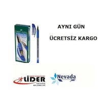 Faber Castell 1425 Iğne Uçlu Tükenmez Kalem Mavi 10'lu