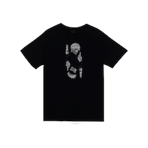Stoned&Fame Jojo Anime Baskılı Unisex %100 Pamuk Siyah T-shirt SIYAH