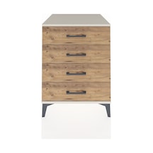 Kronos Komodin 4 Çekmeceli 60x59x80 Aytaşı-çam Aytaşı