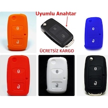 Volkswagen Uyumlu Bora Anahtar Koruyucu Kılıf,Bora Kumanda Koruyucu 2 T