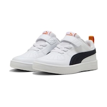 Puma Rickie Ac+ Ps-white-new Navy-dark Poppy Çocuk Ayakkabı-beyaz-2023 Beyaz