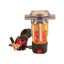 Düzey Pompa 12 V 1'' Çıkışlı Dıştan Çekme Mazot Süt Yağ Aktarma Sıvı Transfer Pompası