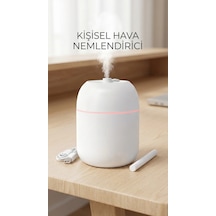 Hava Nemlendirici 220ml Buhar Makinesi, Ofis Ve Ev Kullanımı İçin Uygun, Taşınabilir Ve Sessiz Çalışma Özelliği Çok renkli