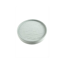 Yuvarlak Ahşap Anfora Kumaş Yüzüklük 20 Cm-kırmızı N162 Çok Renkli