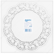 Dolphin Dole 28 CM Yuvarlak 100 Lü Pk Beyaz