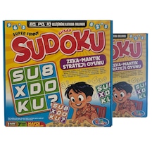 Sudoku - Ahşap Kutu Zeka Oyunu Çocuklar Ve Yetişkinler Için Eğitici Oyun