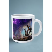 Fortnite Oyun Baskılı Kupa Bardak Çift Taraflı Baskı Kişiye Özel Model 14 Çok Renkli
