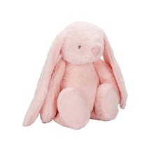 Uzun Kulaklı Peluş Tavşan 37 Cm Pembe