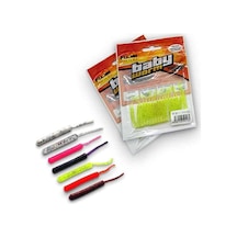 Baby Worm 5.2 Cm Floating Lrf Silikon Yem Shirasu Violet