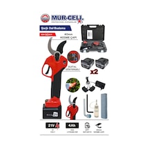 Kh-sca11 Dijital Göstergeli Çift Bataryalı Makas Çapı 40mm 21v 4ah Şarjlı Dal Budama Makası