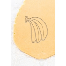 Muz Kurabiye Kalıbı, Hamur Şekillendirici Beyaz