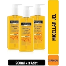 Neutrogena Soothing Clear Micellar Jel 200 ML x3