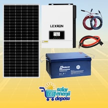Solar Enerji Deposu 2000w Güneş Enerjisi Paketi