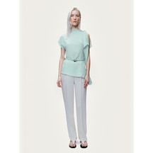 Nocturne Kemar Detaylı Asimetrik Bluz N26yn6228 Mint