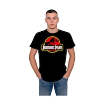 Jurassic Park Logo Dinazor Araştırmacı Tişört Unisex T-shirt 001