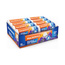 Büzgülü Çöp Torbası Orta Boy 55x60cm Leylak Kokulu 10 Adet X 12 Paket