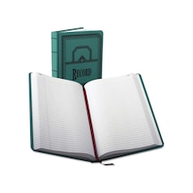 Boorum &amp Pease 66-500-r Kayıt Defteri, Yeşil, 500 Sayfa, 30.8 X 19.4 Cm