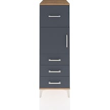 Kronos Dolap Tek Raflı 4 Çekmeceli Tek Kapaklı 44x59x134 Çam-antrasit Atlas Çam Kronos Dolap Tek Raflı 4 Çekmeceli Tek Kapaklı 44x59x134 Çam-antrasit Atlas Çam