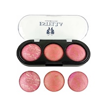 Estel'la 3'lü Allık - Terracotta Blush No: 1