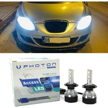 Seat Leon Mk2 Led Xenon Kısa Far Ampulü H7 Access Yeni Seri Beyaz