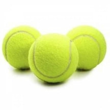 3 Adet Kaliteli Antrenman Tenis Topu Sarı