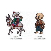 Ütü İle Yapışan Arma-patch-yama Nasreddin Nasrettin Hoca Keloğlan 2'li Set - 837264400