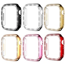 iOS Uyumlu Watch Hermès 5 40Mm Taşlı 360 Tam Korumalı Ekran Koruyucu