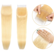 Peruk Tepesi Platin Renk Closure 12inch - Zmff-713913 Renkli