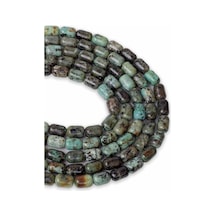9 x 6 MM Afrika Turkuaz Taşı Dizi