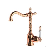 Gpd Retro Tek Gövde Lavabo Bataryası Rose Mtl180-R