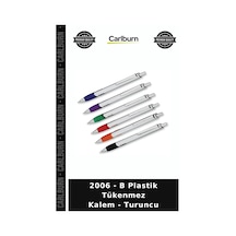 Özel Üretim Ofis Kırtasiye Yazı Promosyon 2006 - B Plastik Tükenmez Kalem - Turuncu