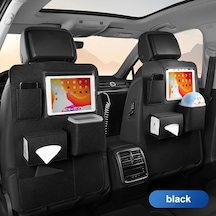 Xuweiwei Black Universal Araç Koltuğu Düzenleyici Çok Cepli Dayanıklı Depolama Çantası